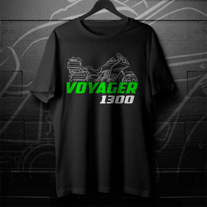 Kawasaki Voyager XIII & ZN1300 Voyager Inspired T-Shirt - Motorcycle Tee Shirt for Riders