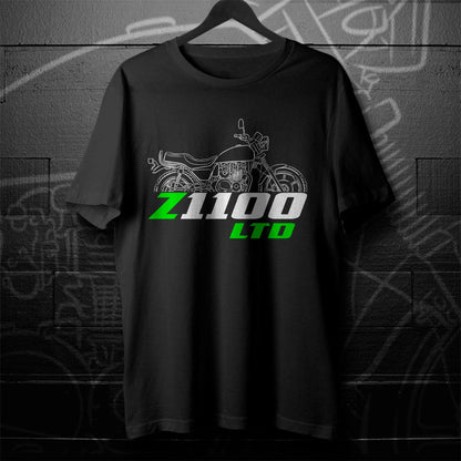 Kawasaki Z1100 LTD 1983 - 1985 Inspired T-Shirt - Motorcycle Tee Shirt for Riders