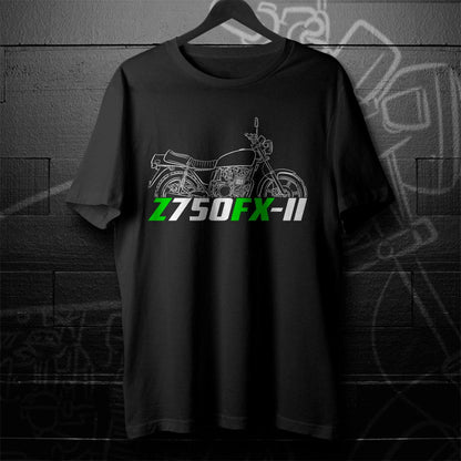 Kawasaki Z750FX & Z750FX II Inspired T-Shirt - Motorcycle Tee Shirt for Riders