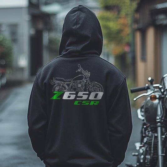 Kawasaki Z650CSR 1981 - 1983 Inspired Hoodie - Motorcycle Sweatshirt for Riders