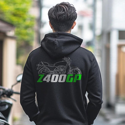 Kawasaki Z400GP 1981 - 1982 Inspired Hoodie - Motorcycle Sweatshirt for Riders