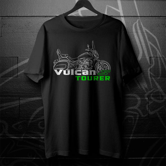 Kawasaki Vulcan S Tourer 2018 - 2025 Inspired T-Shirt - Motorcycle Tee Shirt for Riders