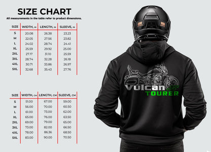 Kawasaki Vulcan S Tourer 2018 - 2025 Inspired Hoodie - Motorcycle Sweatshirt for Riders