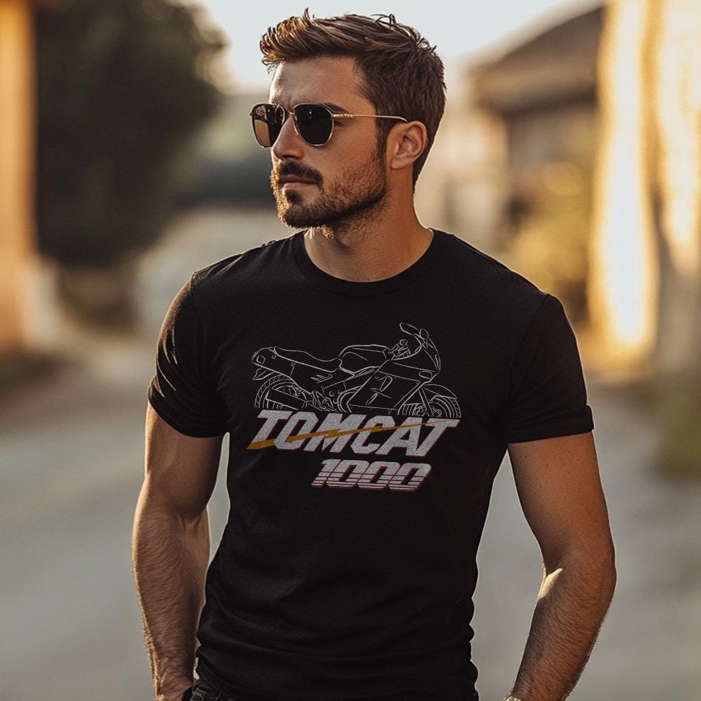 Kawasaki Ninja ZX-10 Tomcat & ZX-10R Inspired T-Shirt - Motorcycle Tee Shirt for Riders