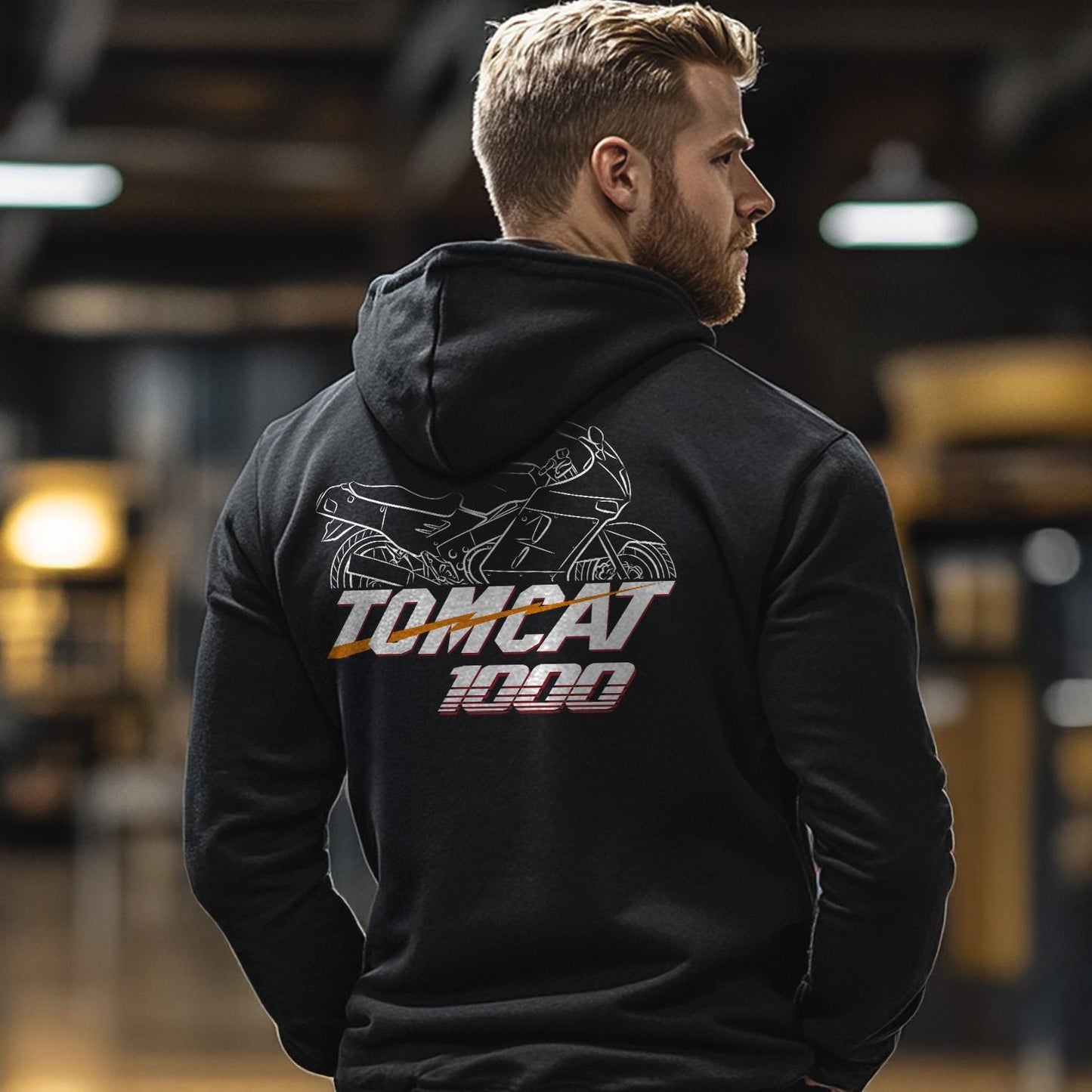 Kawasaki Ninja ZX-10 Tomcat & ZX-10R Inspired Hoodie - Motorcycle Sweatshirt for Riders