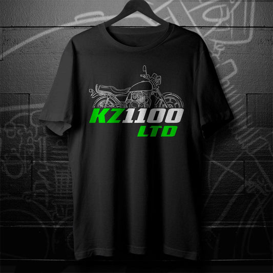 Kawasaki KZ1100 LTD 1983 - 1985 Inspired T-Shirt - Motorcycle Tee Shirt for Riders