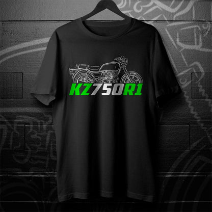 Kawasaki KZ750R1 1982 Inspired T-Shirt - Motorcycle Tee Shirt for Riders