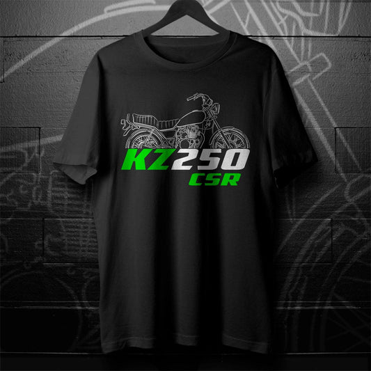 Kawasaki KZ250 CSR Inspired T-Shirt - Motorcycle Tee Shirt for Riders