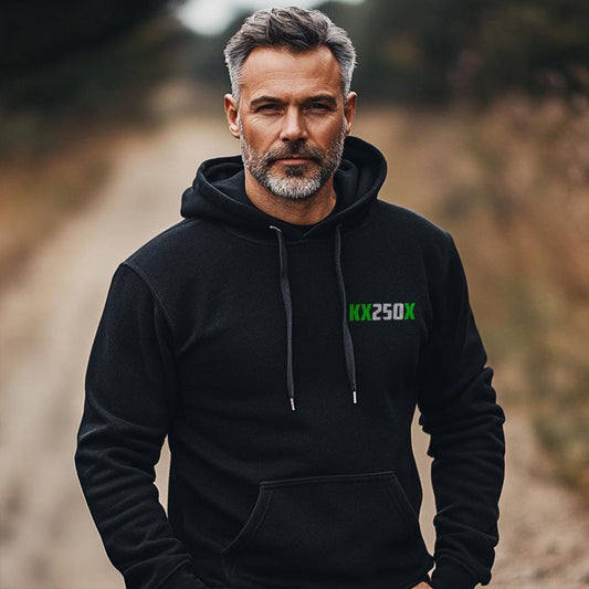 Kawasaki KX250X 2023 - 2025 Inspired Hoodie - Motorcycle Sweatshirt for Riders