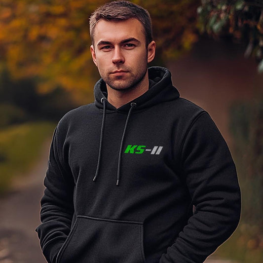 Kawasaki KS-II 1987 - 1989 Inspired Hoodie - Motorcycle Sweatshirt for Riders