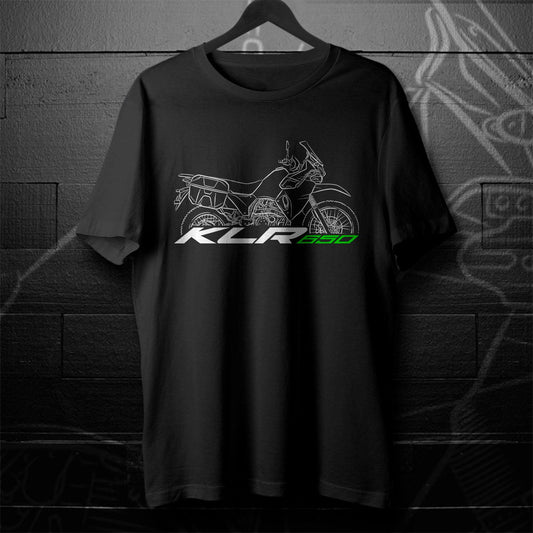 Kawasaki KLR650 Adventure Inspired T-Shirt - Motorcycle Tee Shirt for Riders