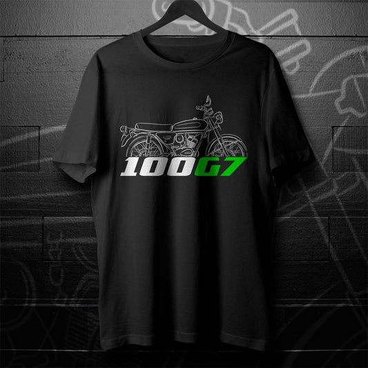 Kawasaki G7 1973 - 1976 Inspired T-Shirt - Motorcycle Tee Shirt for Riders
