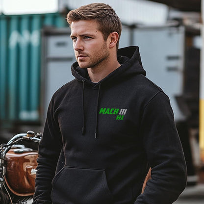 Kawasaki 750 Mach III H1 1974 Inspired Hoodie - Motorcycle Sweatshirt for Riders