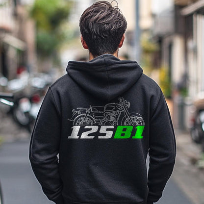 Kawasaki 125 B1 B1L B1L-A B1T & B1TL Inspired Hoodie - Motorcycle Sweatshirt for Riders
