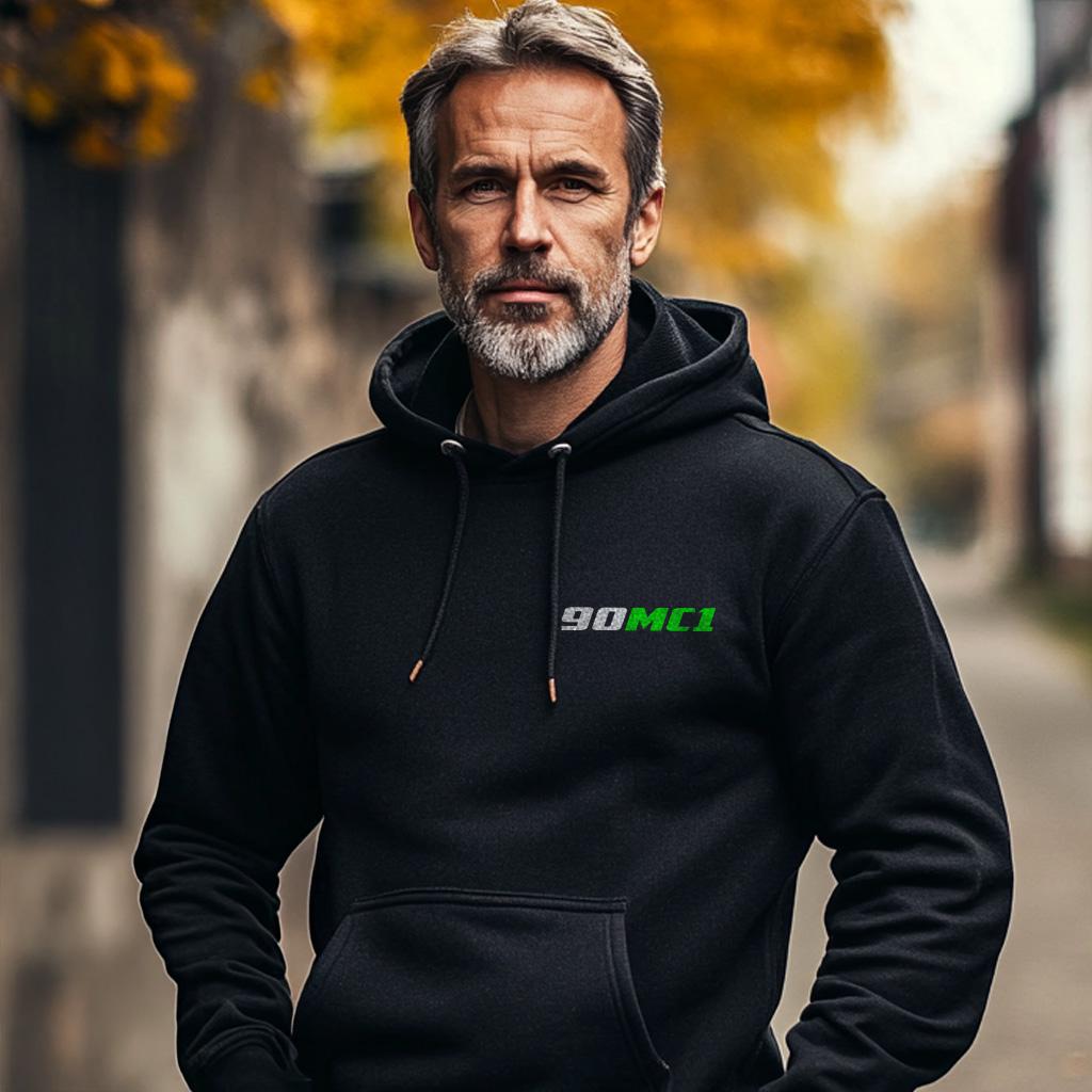 Kawasaki 90 MC1 & MC1M Inspired Hoodie - Motorcycle Sweatshirt for Riders