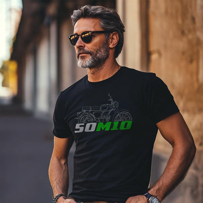 Kawasaki 50 M10 1966 - 1969 Inspired T-Shirt - Motorcycle Tee Shirt for Riders