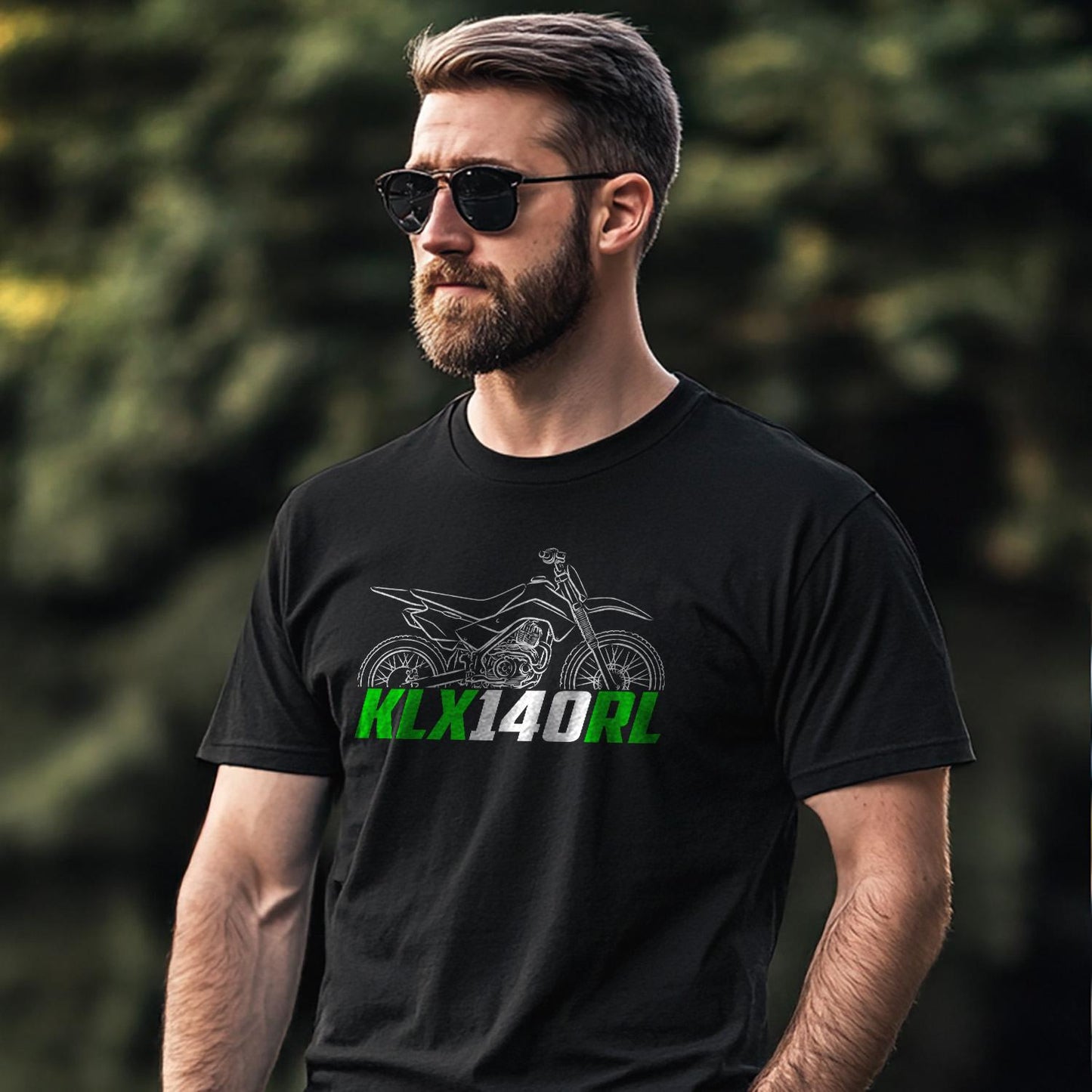 Kawasaki KLX140RL 2021 - 2025 Inspired T-Shirt - Motorcycle Tee Shirt for Riders