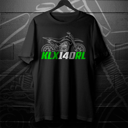 Kawasaki KLX140RL 2021 - 2025 Inspired T-Shirt - Motorcycle Tee Shirt for Riders