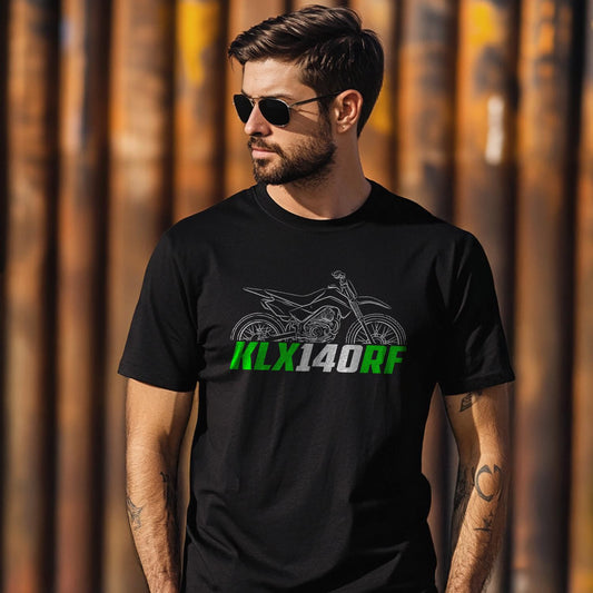 Kawasaki KLX140RF 2021 - 2025 Inspired T-Shirt - Motorcycle Tee Shirt for Riders