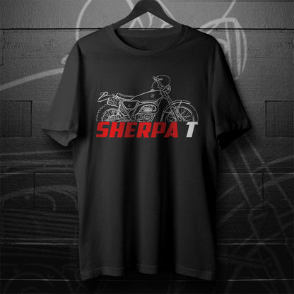 Bultaco Sherpa T 350 Inspired T-Shirt - Motorcycle Tee Shirt for Riders