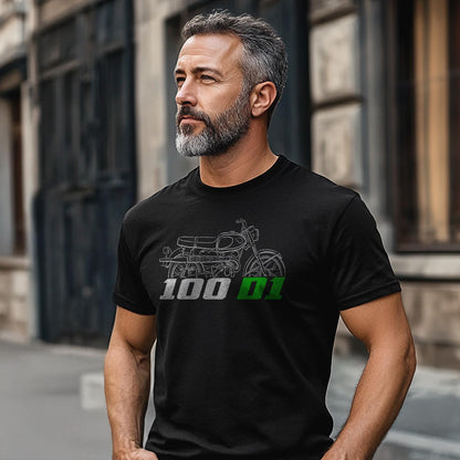 Kawasaki 100 D1 1966 - 1969 Inspired T-Shirt - Motorcycle Tee Shirt for Riders