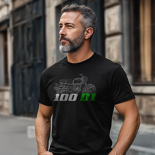 Kawasaki 100 D1 1966 - 1969 Inspired T-Shirt - Motorcycle Tee Shirt for Riders