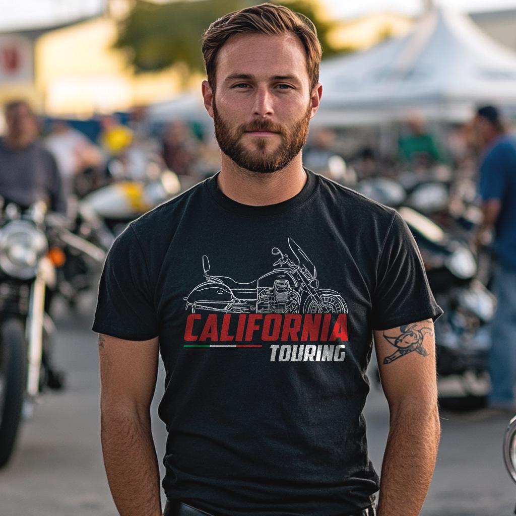 Moto Guzzi California 1400 Touring 2013 - 2021 Inspired T-Shirt - Motorcycle Tee Shirt for Riders