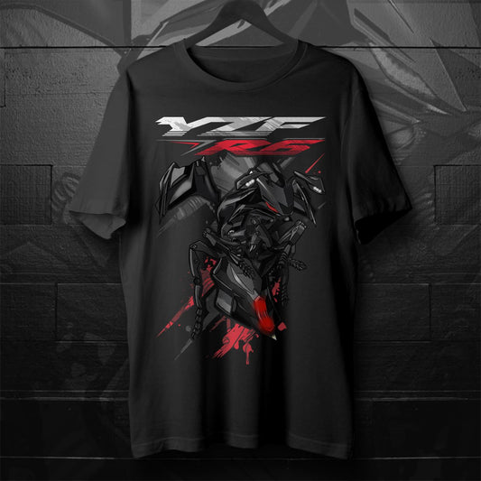 Yamaha YZF-R6 2020 Inspired T-Shirt - Motorcycle Tee Shirt for Riders