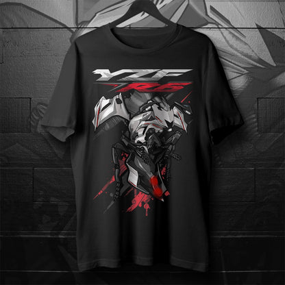 Yamaha YZF-R6 2017-19 Inspired T-Shirt - Motorcycle Tee Shirt for Riders