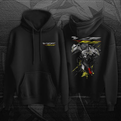 Yamaha YZF-R6 2017-19 Inspired Hoodie - Motorcycle Sweatshirt for Riders