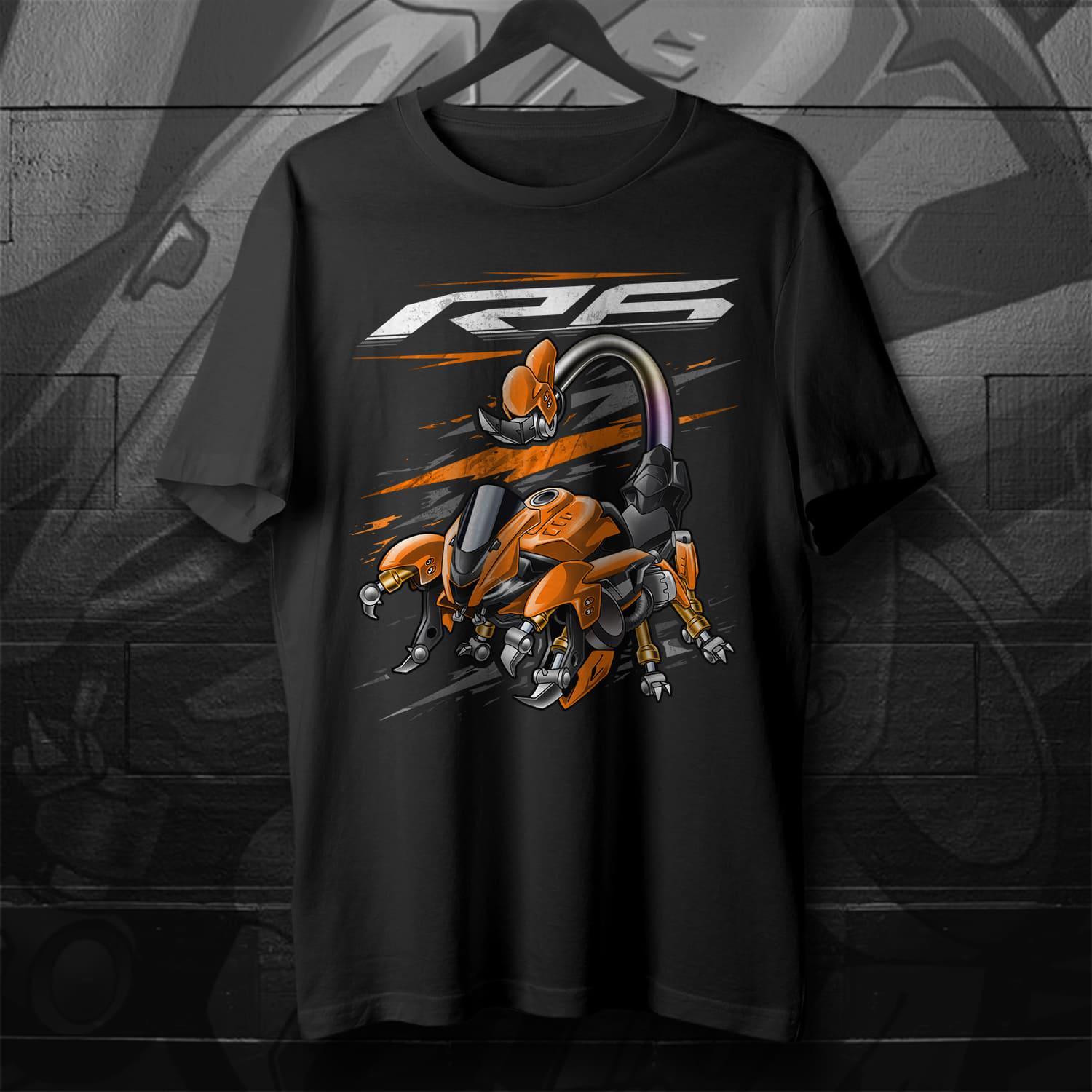 Yamaha YZF-R6 2020 Inspired T-Shirt - Motorcycle Tee Shirt for Riders