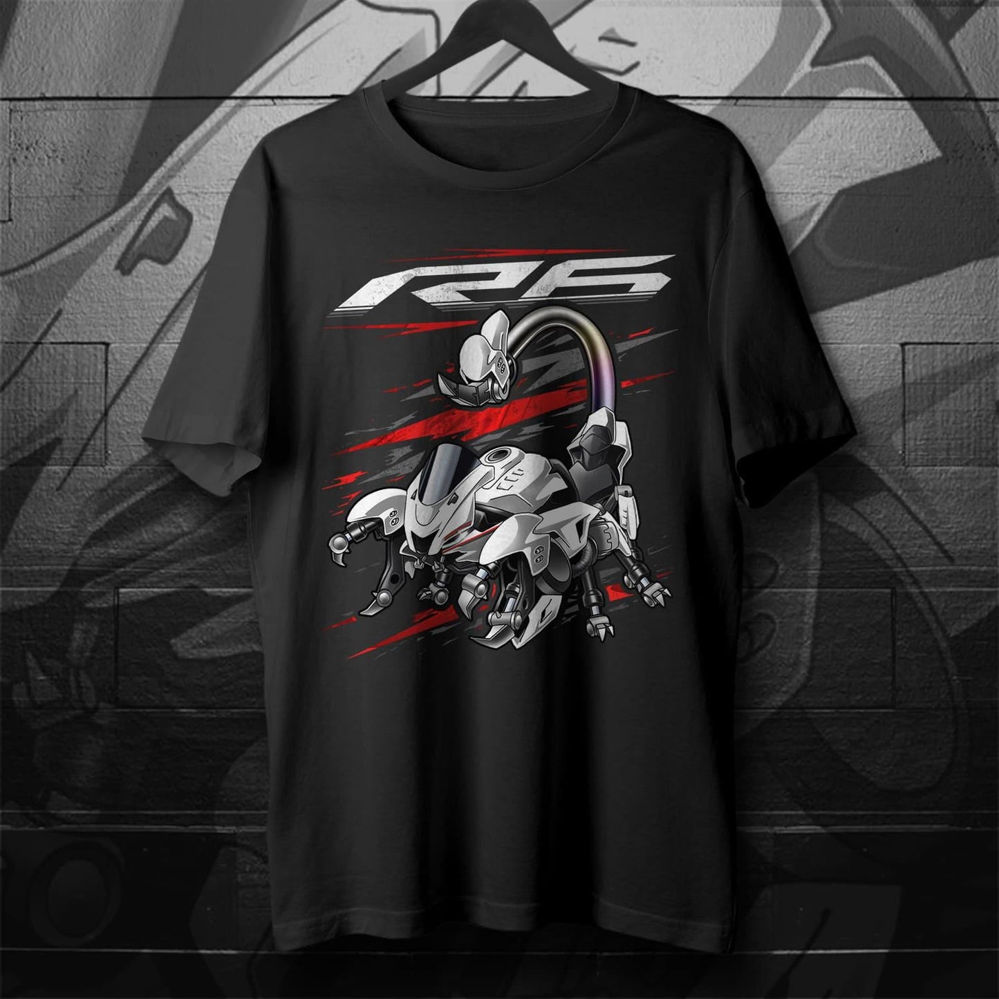 Yamaha YZF-R6 2017-19 Inspired T-Shirt - Motorcycle Tee Shirt for Riders