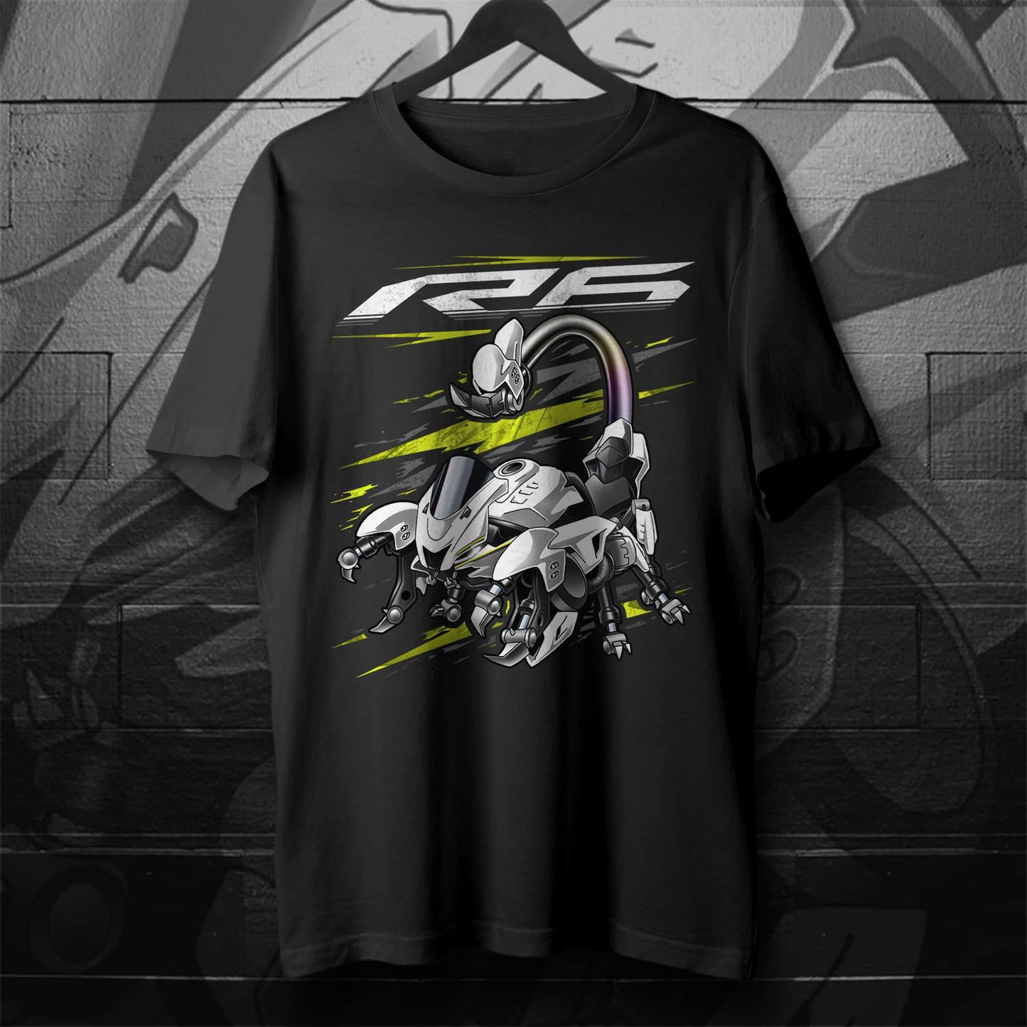 Yamaha YZF-R6 2017-19 Inspired T-Shirt - Motorcycle Tee Shirt for Riders