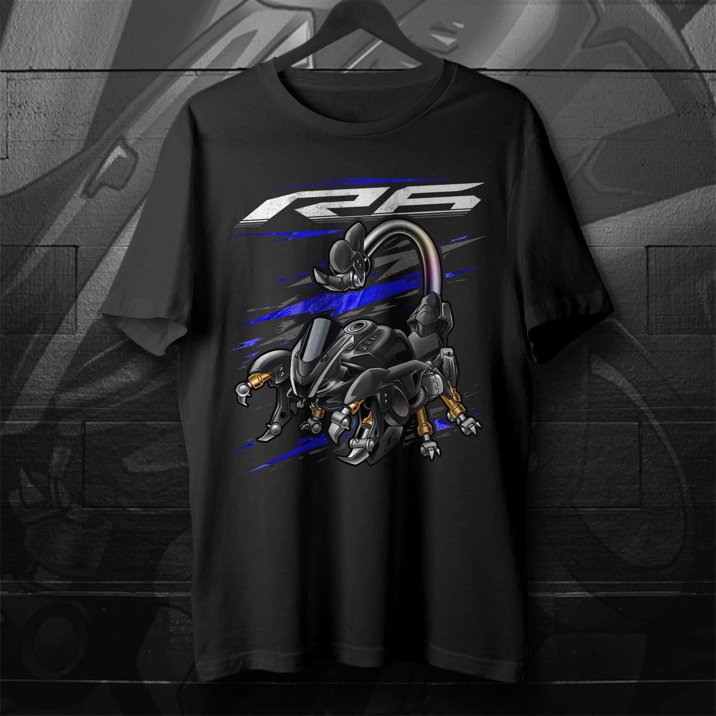 Yamaha YZF-R6 2017-19 Inspired T-Shirt - Motorcycle Tee Shirt for Riders