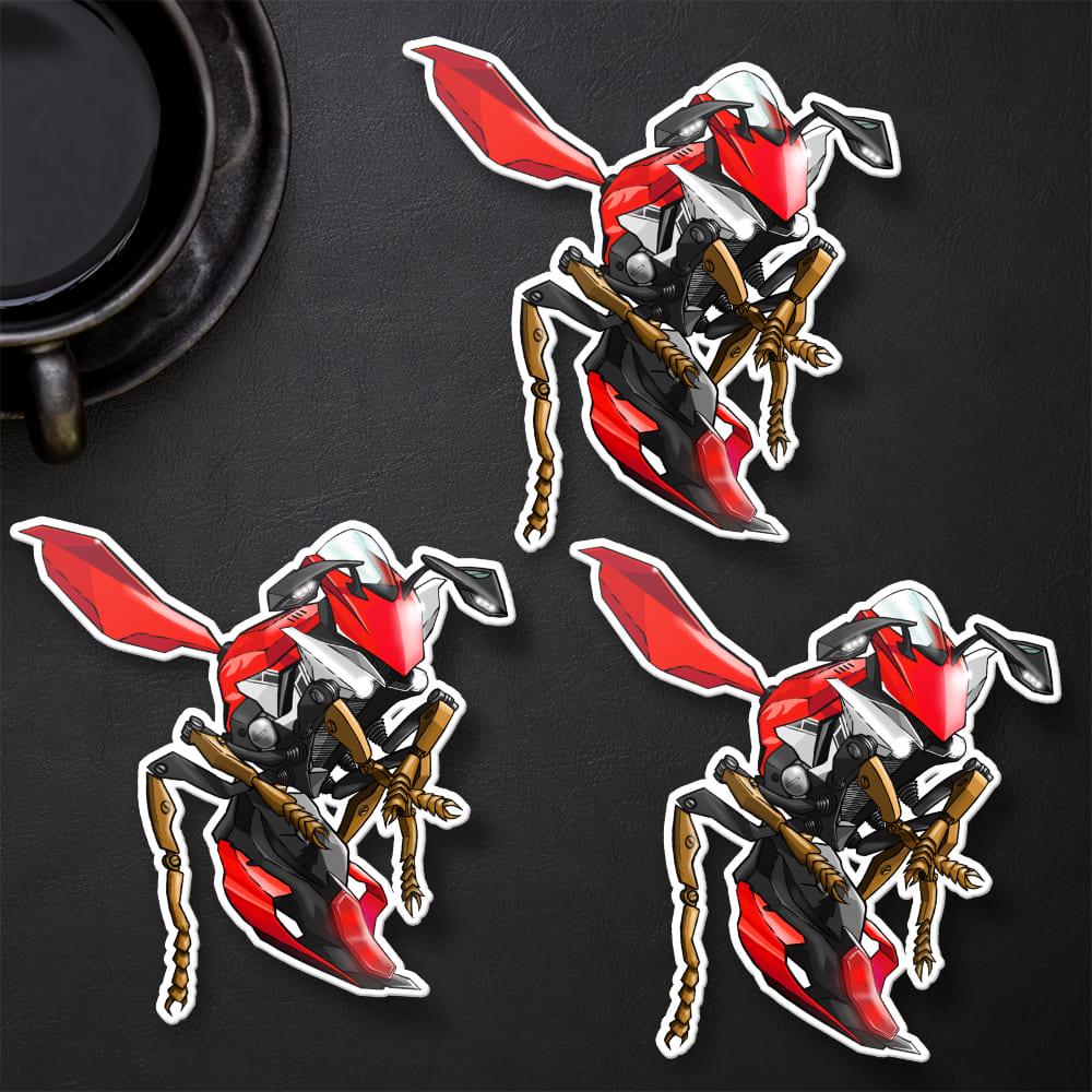 Yamaha YZF-R1 2015-17 Inspired Stickers - Set of 3 Motorcycle Decals for Riders