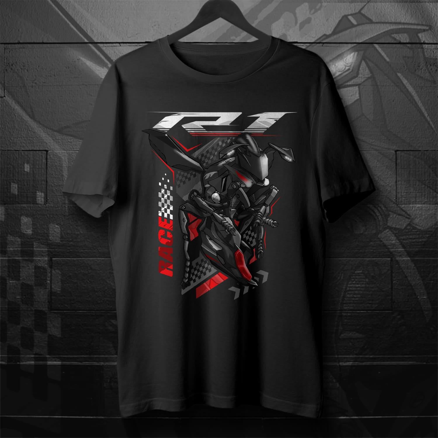 Yamaha YZF-R1 2015-17 Inspired T-Shirt - Motorcycle Tee Shirt for Riders