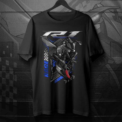 Yamaha YZF-R1 2015-17 Inspired T-Shirt - Motorcycle Tee Shirt for Riders
