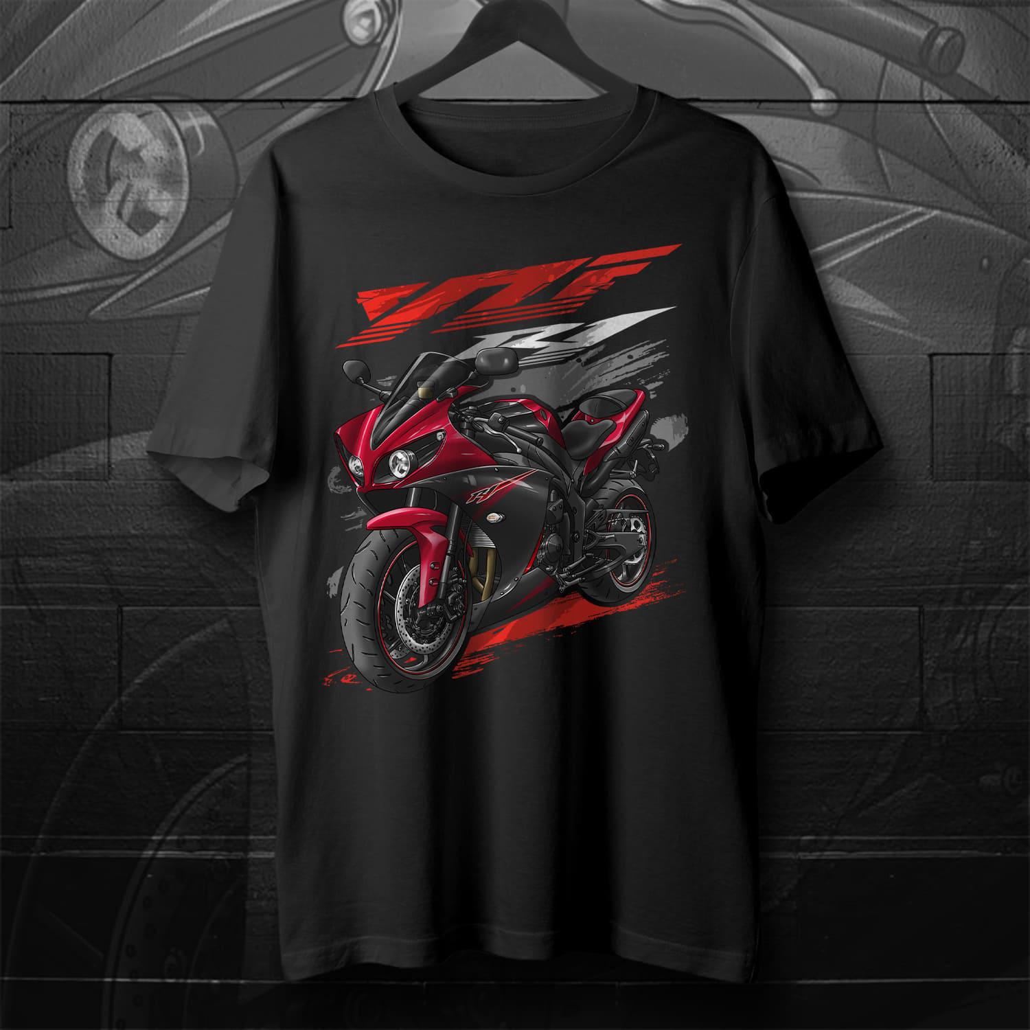 Yamaha YZF-R1 2013-14 Inspired T-Shirt - Motorcycle Tee Shirt for Riders