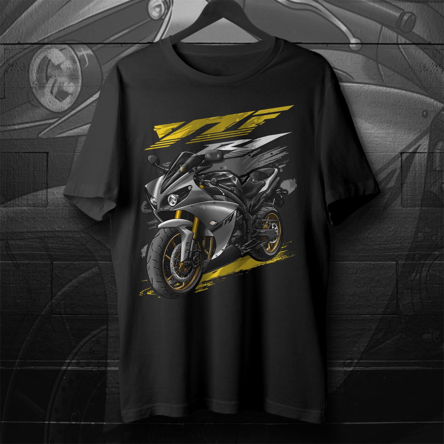 Yamaha YZF-R1 2013-14 Inspired T-Shirt - Motorcycle Tee Shirt for Riders