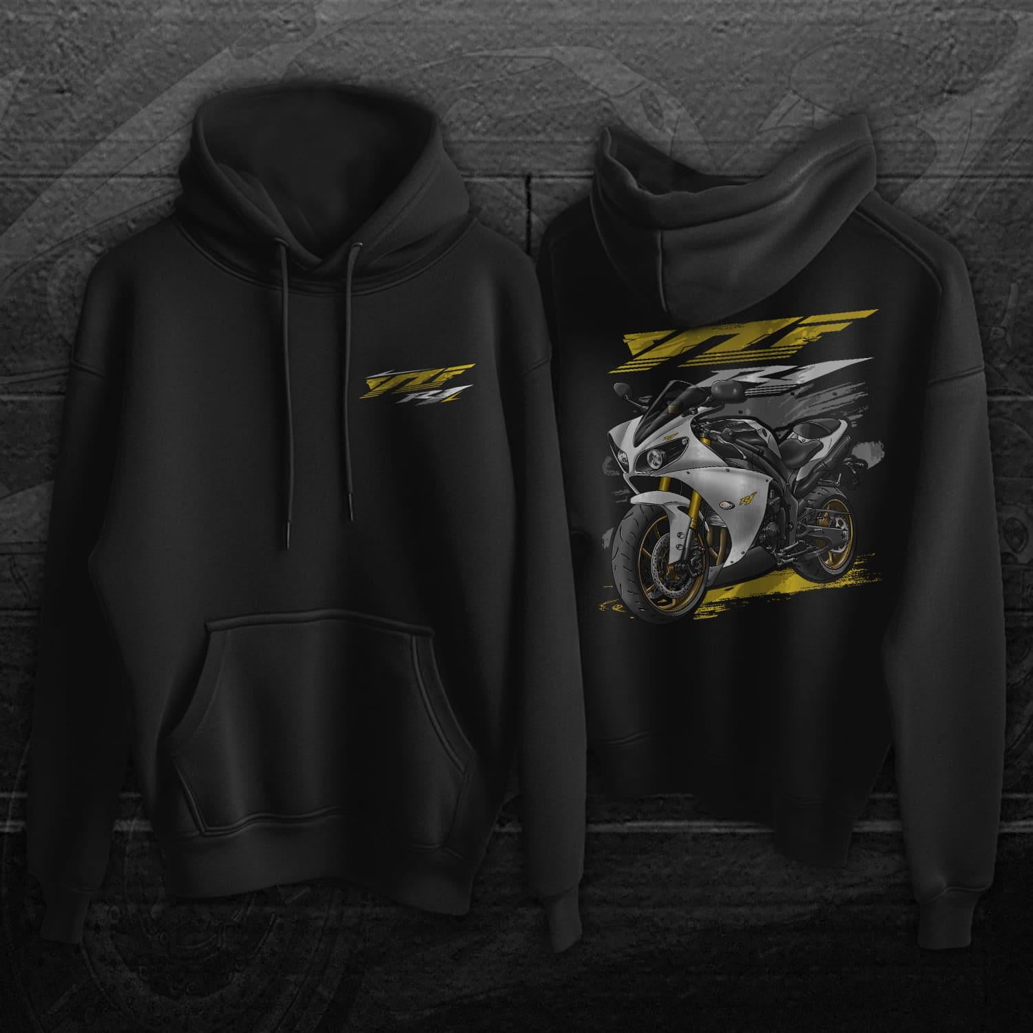 Yamaha YZF-R1 2012 Inspired Hoodie - Motorcycle Sweatshirt for Riders