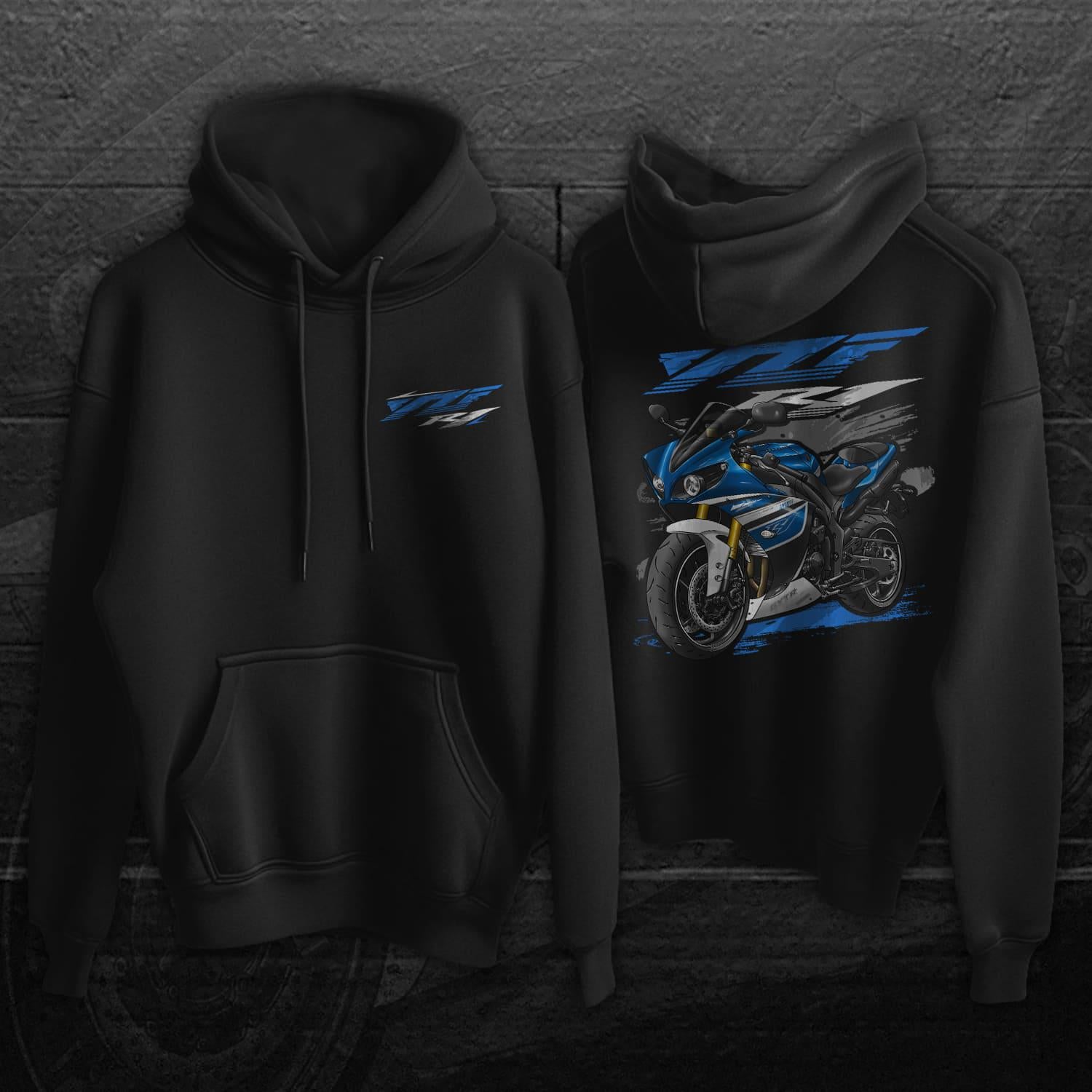 Yamaha YZF-R1 2013-14 Inspired Hoodie - Motorcycle Sweatshirt for Riders