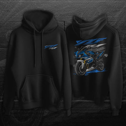 Yamaha YZF-R1 2013-14 Inspired Hoodie - Motorcycle Sweatshirt for Riders