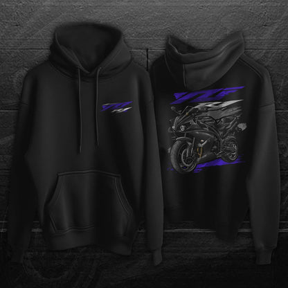 Yamaha YZF-R1 2012 Inspired Hoodie - Motorcycle Sweatshirt for Riders