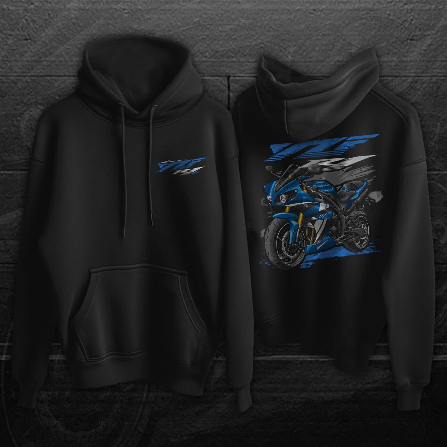 Yamaha YZF-R1 2012 Inspired Hoodie - Motorcycle Sweatshirt for Riders