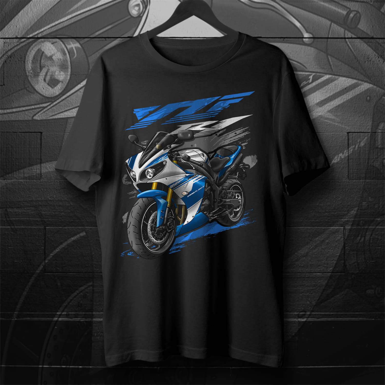 Yamaha YZF-R1 2013-14 Inspired T-Shirt - Motorcycle Tee Shirt for Riders