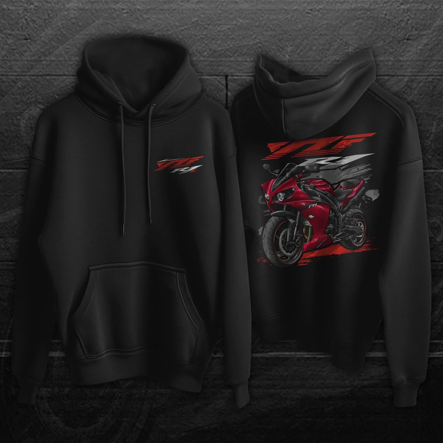 Yamaha YZF-R1 2013-14 Inspired Hoodie - Motorcycle Sweatshirt for Riders