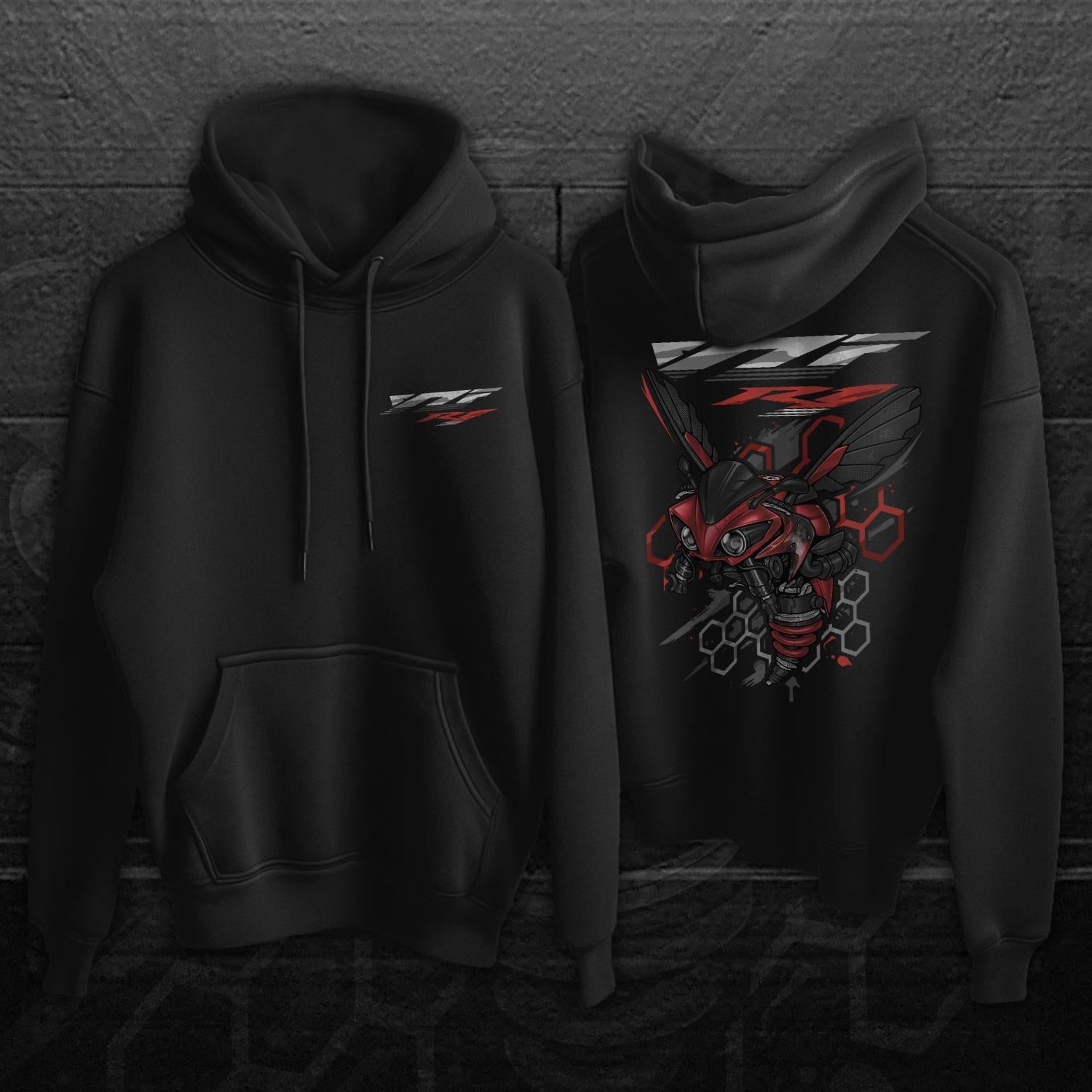 Yamaha YZF R1 Inspired Hoodie - Motorcycle Sweatshirt for Riders