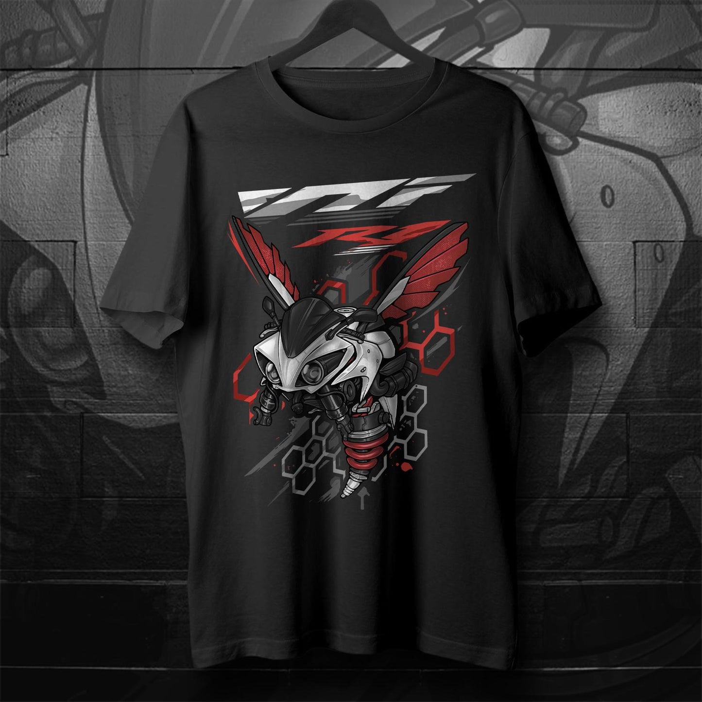 Yamaha YZF R1 Inspired T-Shirt - Motorcycle Tee Shirt for Riders