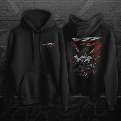Yamaha YZF R1 Inspired Hoodie - Motorcycle Sweatshirt for Riders