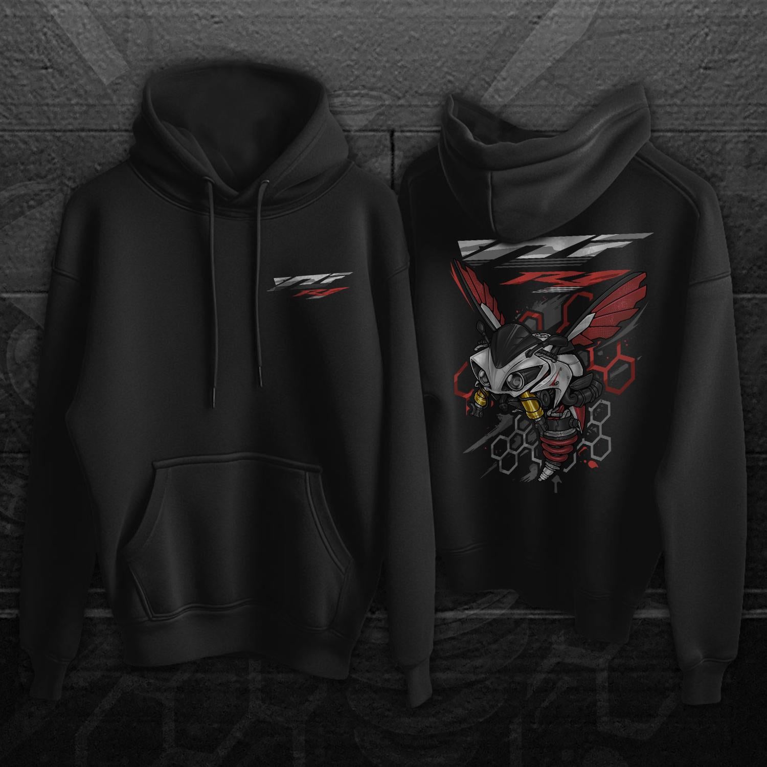 Yamaha YZF R1 Inspired Hoodie - Motorcycle Sweatshirt for Riders